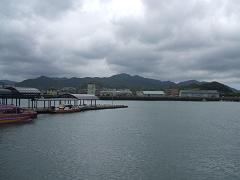 福江港の風景